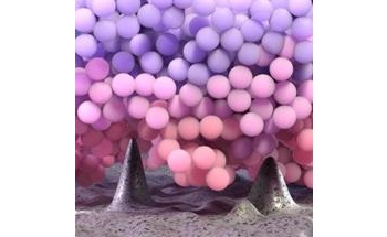 Study Shows Large Molecules Move Faster on Rough Surfaces at Nanoscale