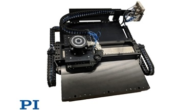 XY Positioning Stages with Precision Air Bearings from PI (Physik Instrumente)