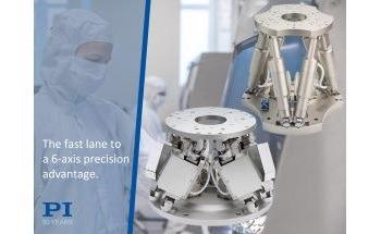 New 6DOF Hexapod Motion Systems – Smaller than Traditional 6-Axis Vacuum Stages