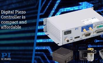 Digital Piezo Controller with Closed-Loop Position Feedback and High Voltage Amplifier in Compact Package