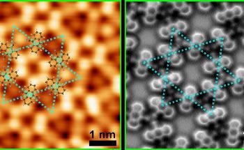 Star Attraction: Magnetism Generated In 2D Organic Material by Star-Like Arrangement of Molecules