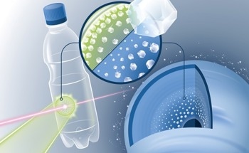 Fabricating Nanodiamonds Using Laser-Driven Shock Compression of PET Plastics
