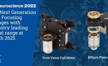 New Nano Focusing Devices for Imaging and Nanopositioning Stages for Super Resolution Microscopy Showcasing in PI Booth at Neuroscience 2022