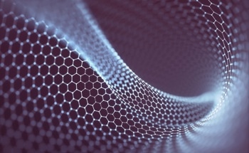 Analyzing Electronic Materials with Curved Nanoscale Geometrics