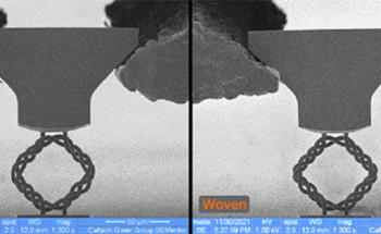 Developing a New Material from Numerous Interconnected Microscale Knots
