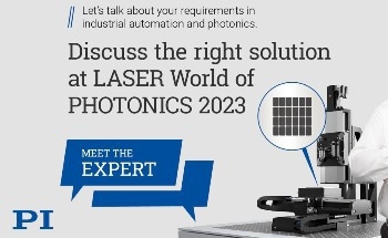 PI to Present New Technologies and Innovation Talks at LASER World of Photonics