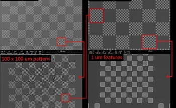 New Checkerboard Calibration Standard for SEM