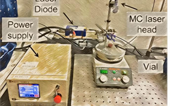 A Novel Method for Producing Small Metal Nanoparticles