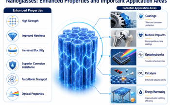 Nanoglass Interfaces Expand the Design Space for Amorphous Materials