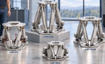 6-Axis Hexapod Family Moves ½ Ton Loads with Sub-Micron Precision