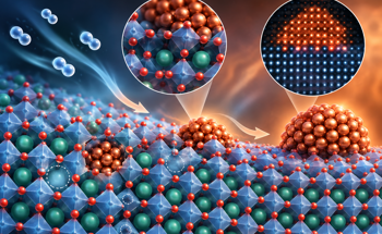 Point-Defect Control Tunes Copper Nanoparticle Exsolution in Perovskite Oxides