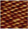 Atomic lattice of mica imaged with CL sensors