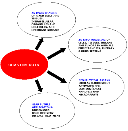 Applications of Quantum dots.